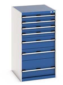 Bott Cubio 7 Drawer Cabinet 650W x 750D x 1200mmH Bott Cubio Tool Storage Drawer Units 650 mm wide 750 deep 40027037.11v Gentian Blue (RAL5010) 40027037.24v Crimson Red (RAL3004) 40027037.19v Dark Grey (RAL7016) 40027037.16v Light Grey (RAL7035) 40027037.RAL Bespoke colour £ extra will be quoted